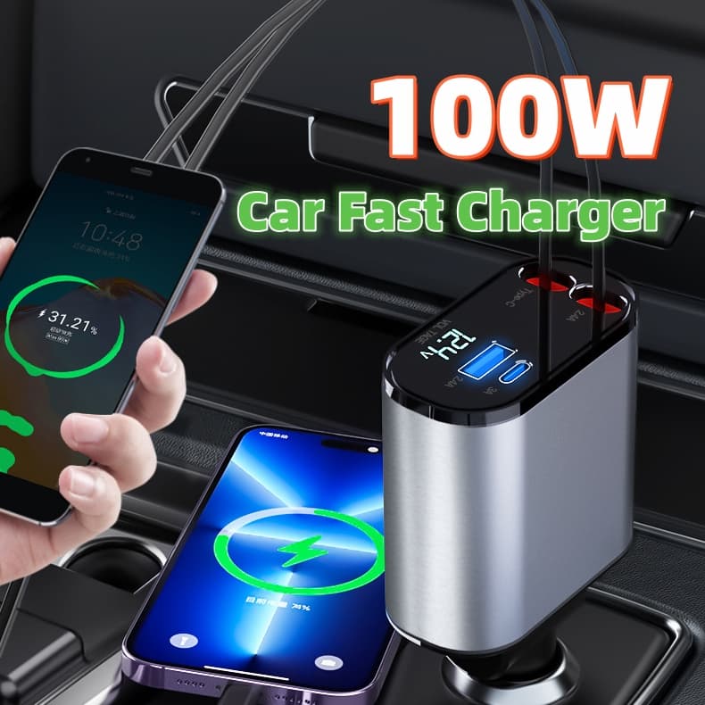 Carbyn 100W Car Charger